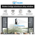 China Casement Windows Single Glazd Opening Swinging Style Factory